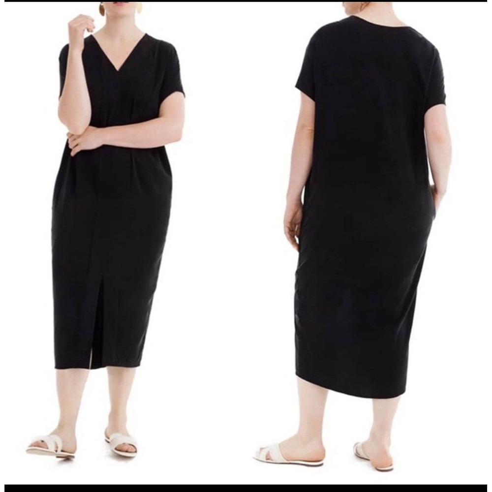 Universal Standard for J. Crew Black Kaftan